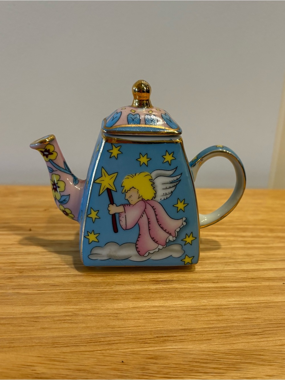 Miniature Vivian Chan 
Porcelain Angel Teapot